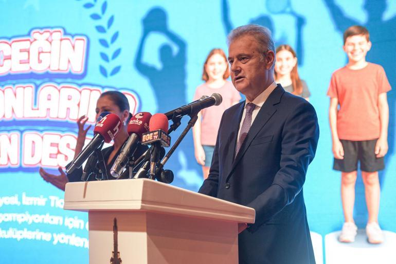 Geleceğin şampiyonları İzmirde yetişecek