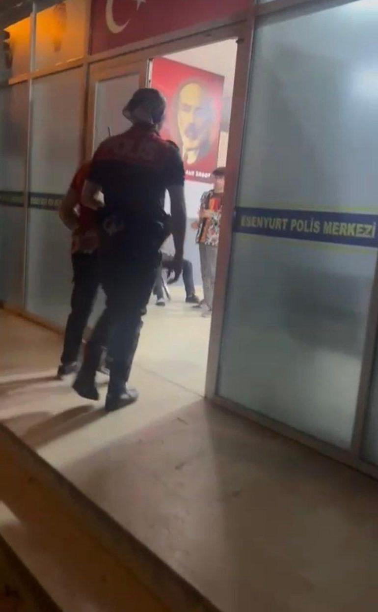 Esenyurtta dur ihtarına uymayarak otomobil ile kaçan şüpheliye 116 bin lira ceza