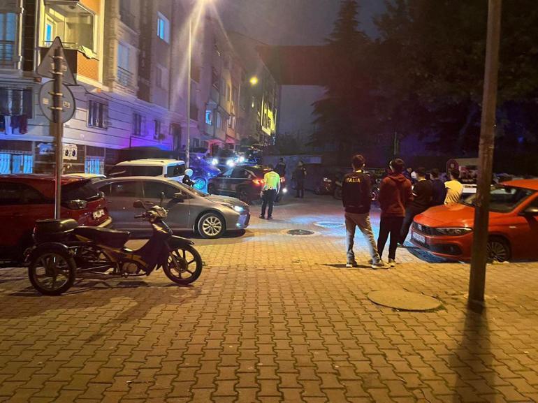 Esenyurtta dur ihtarına uymayarak otomobil ile kaçan şüpheliye 116 bin lira ceza