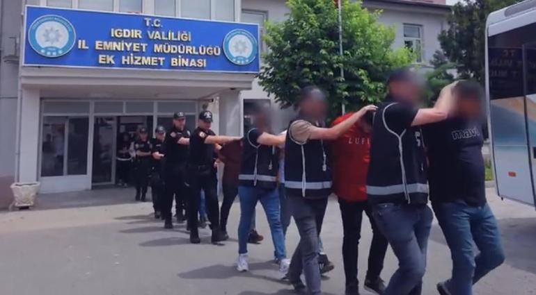 Iğdırda insan ticareti ve fuhuş operasyonunda kurtarılan 107 kadın, sınır dışı edildi