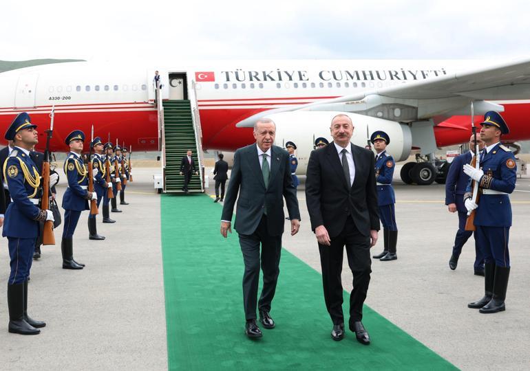 Cumhurbaşkanı Erdoğan, Azerbaycanda