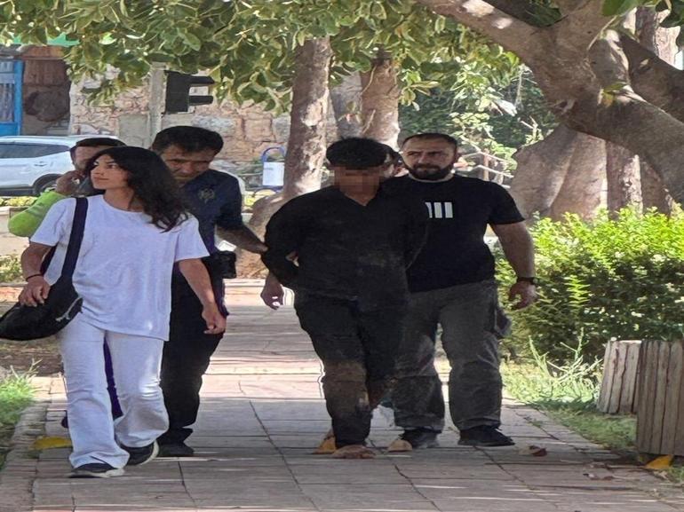 Polisi görünce atladığı derede boğulma tehlikesi yaşadı, hortumla kurtarıldı