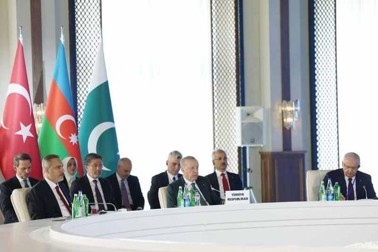 Cumhurbaşkanı Erdoğan: Bölgenin huzurunu bozmaya çalışan girişimlere karşı duracağız