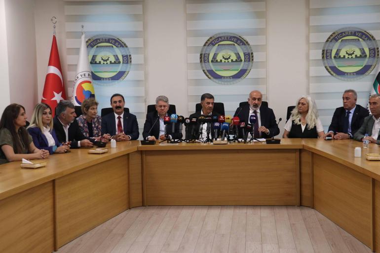 Diyarbakır’da 53 oda, borsa ve STK’dan ortak açıklama; Barış, ekonomik büyümeye zemin hazırlar