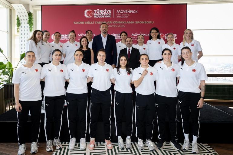 Basketbol Kadın Milli Takımlarına yeni konaklama sponsoru