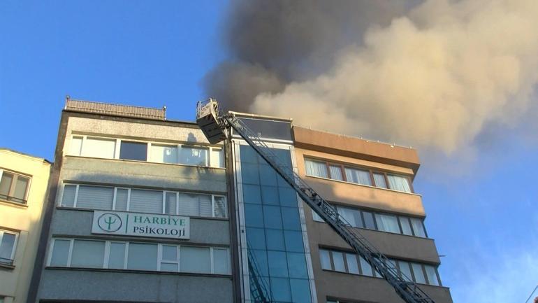 Şişli’de restoranda çıkan yangın söndürüldü