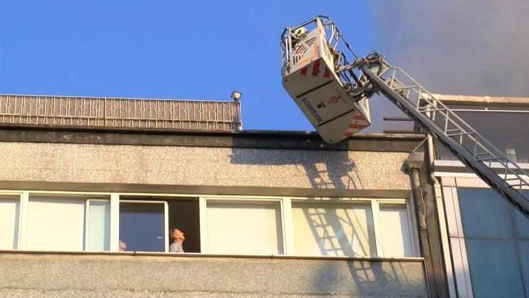 Şişli’de restoranda çıkan yangın söndürüldü
