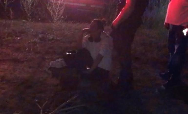 Ormanda ısınmak için yaktığı ateş ağaçlara sıçradı