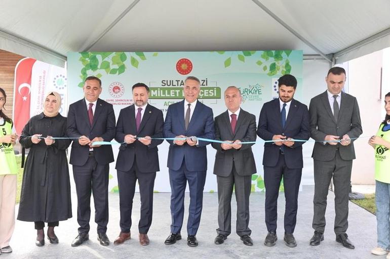 Cebeci Millet Bahçesi’nin açılış töreni gerçekleştirildi