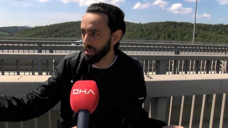 Kuzey Marmara Otoyolunda zincirleme kazaya karışan araçlarda yangın; son anda kurtuldular: 3 yaralı