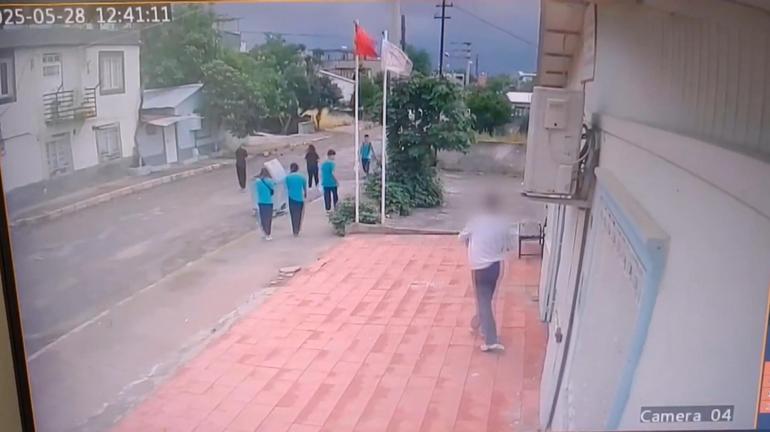 Osmaniye’de aile sağlığı merkezine saldırı kamerada