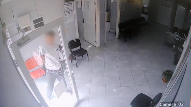 Osmaniye’de aile sağlığı merkezine saldırı kamerada