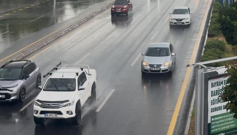 Ankarada sağanak etkili oldu