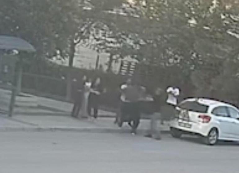 Komşuların kavgası kamerada; 4 şüpheli tutuklandı