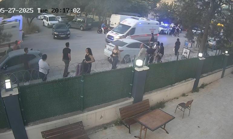 Komşuların kavgası kamerada; 4 şüpheli tutuklandı