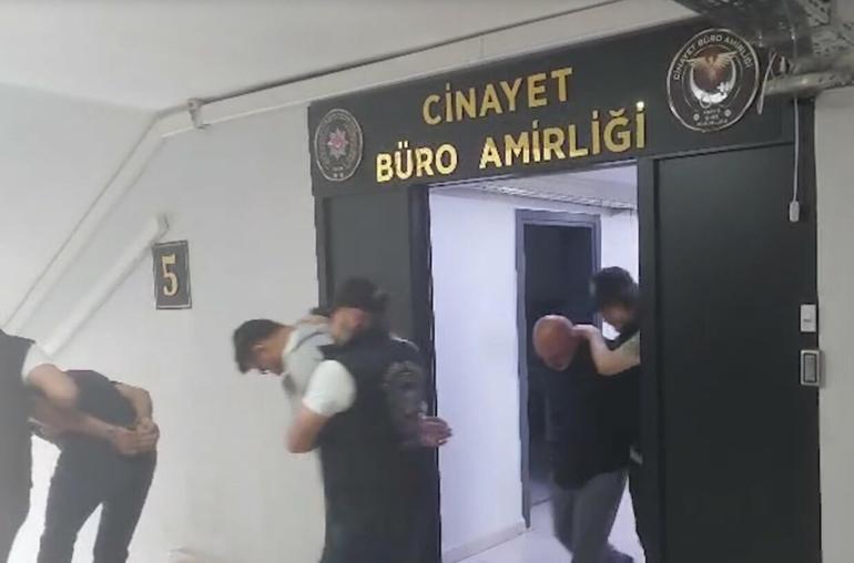 Komşuların kavgası kamerada; 4 şüpheli tutuklandı
