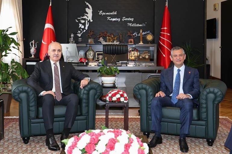 TBMM Başkanı Kurtulmuş, Özeli ziyaret etti