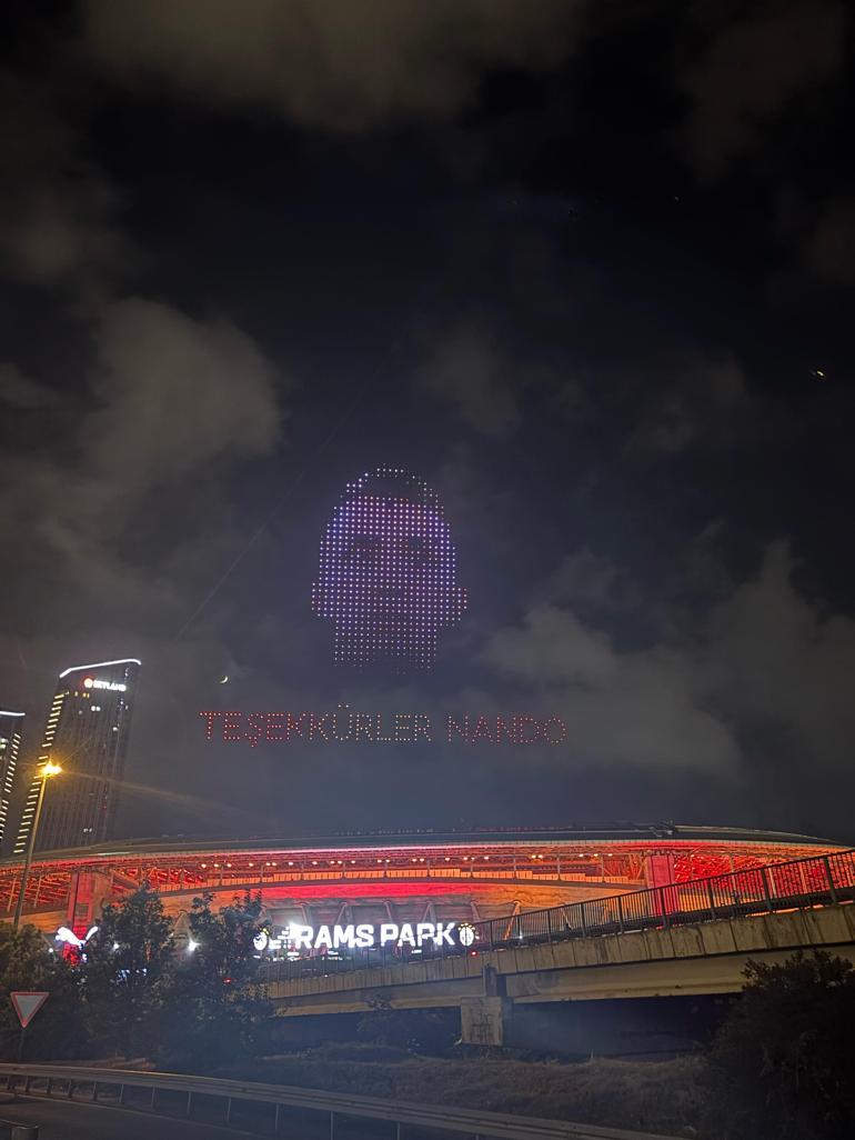 Galatasaray’dan drone şov