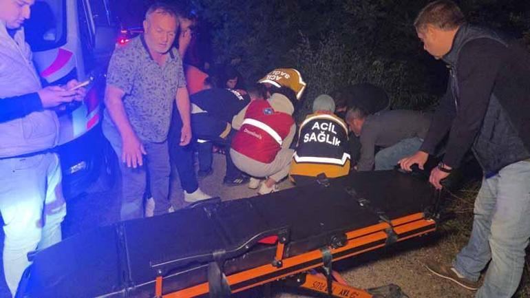 Otomobil ile çarpışan motosikletin ehliyetsiz sürücüsü yaralandı