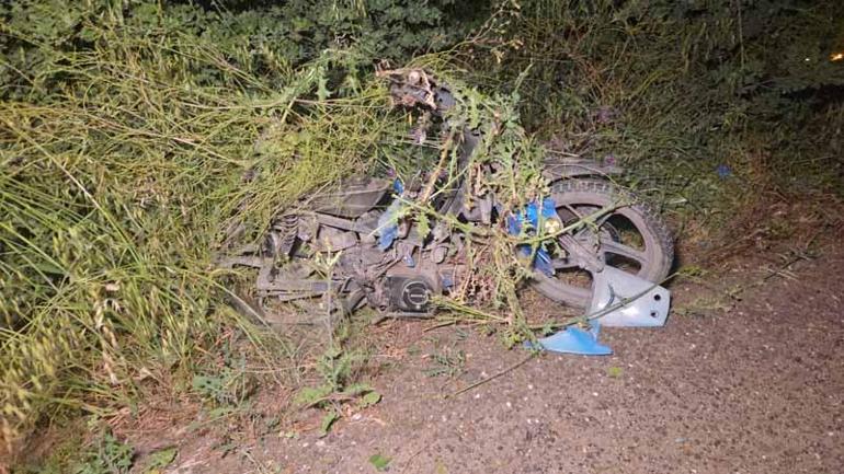 Otomobil ile çarpışan motosikletin ehliyetsiz sürücüsü yaralandı