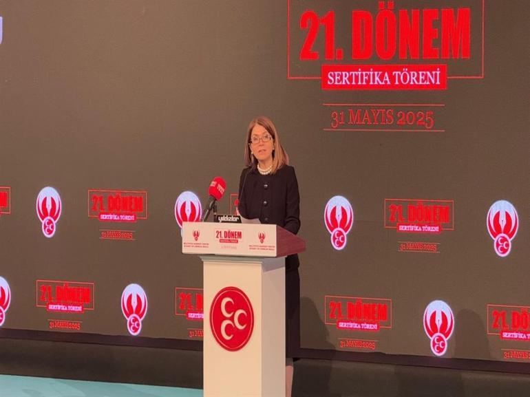 MHP Siyaset ve Liderlik Okulu, yeni mezunlarını verdi