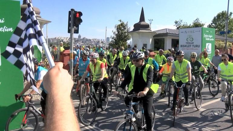 Tarihi Yarımadada 12nci Geleneksel Yeşilay Bisiklet turu