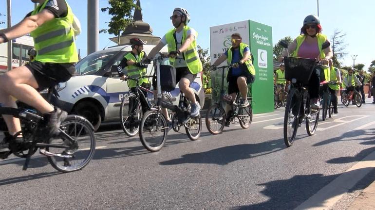 Tarihi Yarımadada 12nci Geleneksel Yeşilay Bisiklet turu