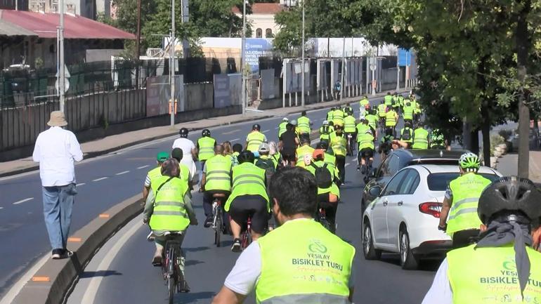 Tarihi Yarımadada 12nci Geleneksel Yeşilay Bisiklet turu