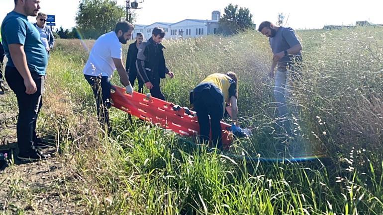 Tekirdağda otomobille çarpışan motosikletteki 2 kişi yaralandı