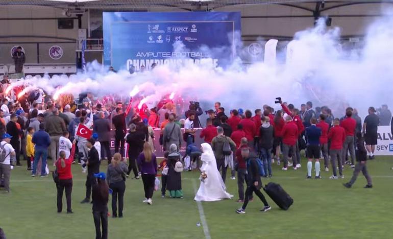 Ampute Futbol Şampiyonlar Ligi şampiyonu Alves Kablo oldu