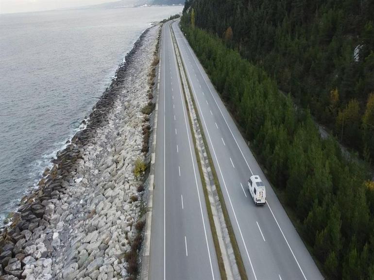 İşlerinden istifa edip, karavan hayatına geçen çift, Türkiyeyi geziyor