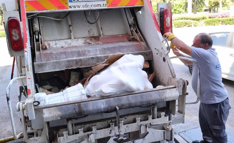 Terminalde usulsüz taşınan 700 kilo peynir imha edildi