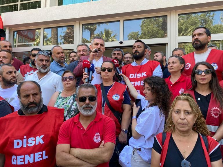 İzmirde işçilerin grevi 7nci gününde; anlaşma sağlandı