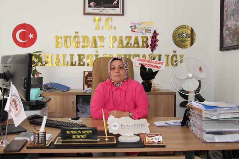 Yaşamını yitiren eşinin yerine muhtar seçildi