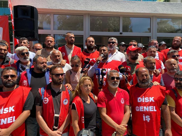 İzmirde işçilerin grevi 7nci gününde; anlaşma sağlandı