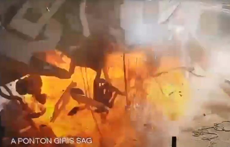 Bodrumda teknede patlama: 3 yaralı