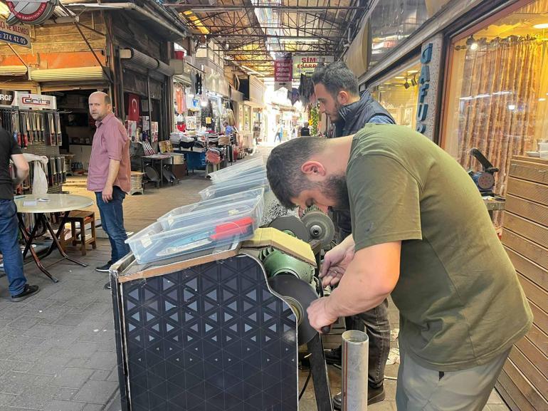 Bıçakçılarda Kurban Bayramı yoğunluğu
