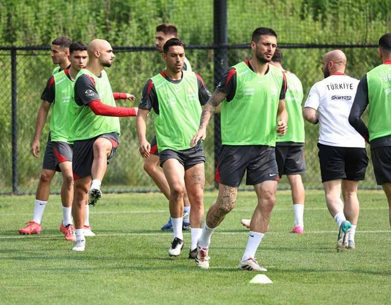 A Milli Futbol Takımı, ABD maçının hazırlıklarını sürdürdü