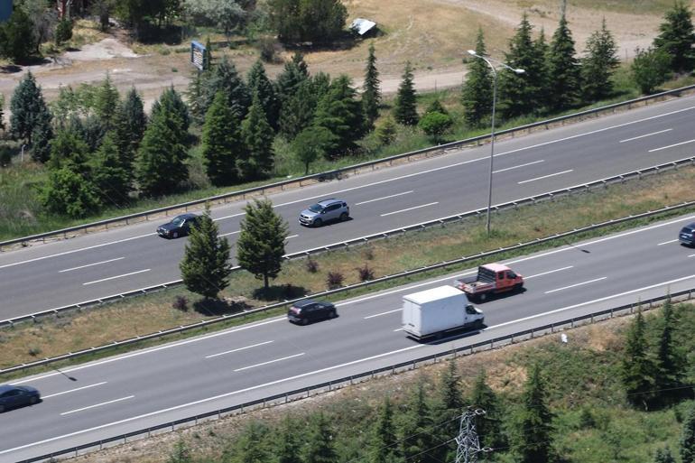 Ankarada jandarmadan havadan trafik denetimi