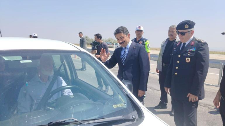 26 ilin geçiş güzergahı Kırşehirde bayram arifesinde trafik denetimi