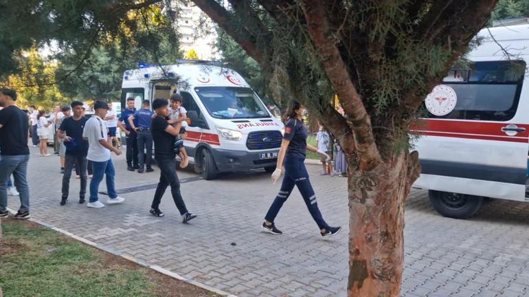 Diyarbakır’da 13 katlı apartmanda yangın paniği; 38 kişi sepetli vinç yardımıyla kurtarıldı