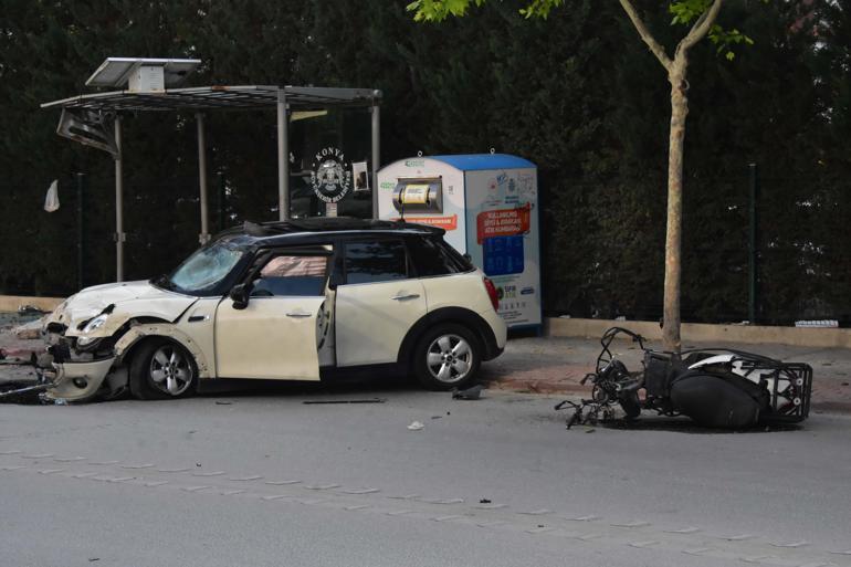 Otomobilin çarptığı kurye, ilk iş gününde öldü