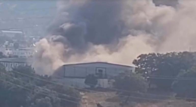 Bodrumda yangın; 30a yakın konteyner zarar gördü