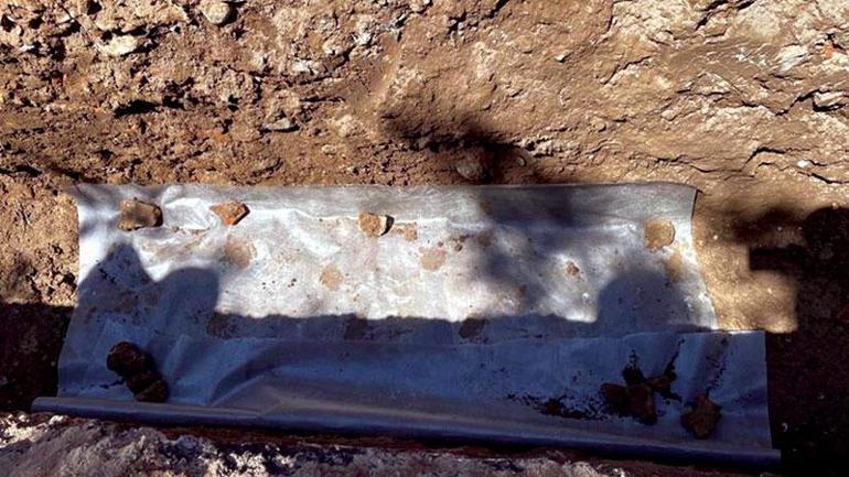 Altyapı çalışmasında 1500 yıllık mozaik bulundu