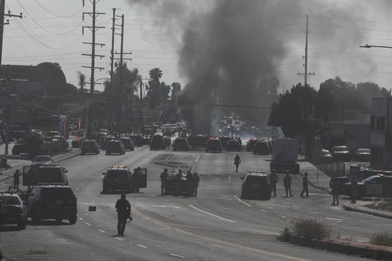 Trump yönetimi, Los Angelestaki protestoya Ulusal Muhafızlar ile müdahale edecek
