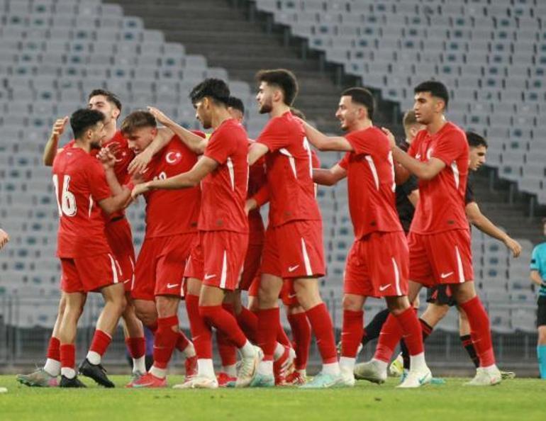 Türkiye Ümit Millî Takımı, Arnavutluku 1-0 yendi