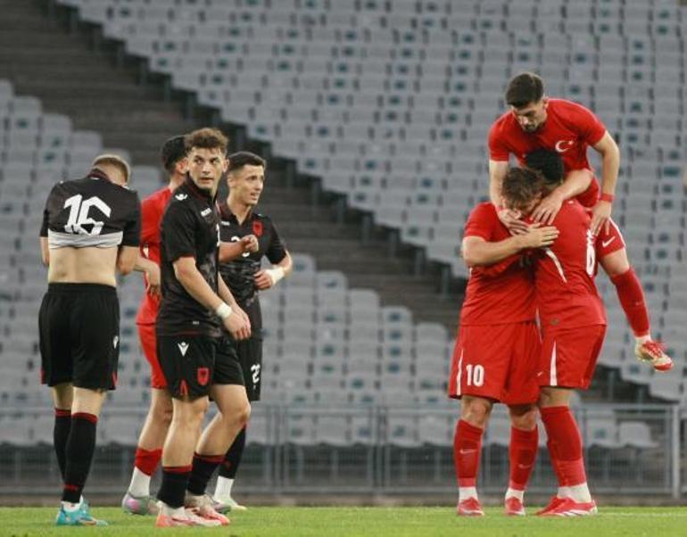 Türkiye Ümit Millî Takımı, Arnavutluku 1-0 yendi