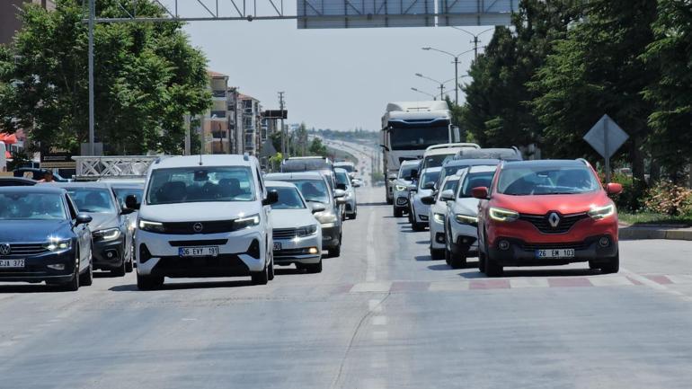 Konyada tatil dönüşü yoğunluğu