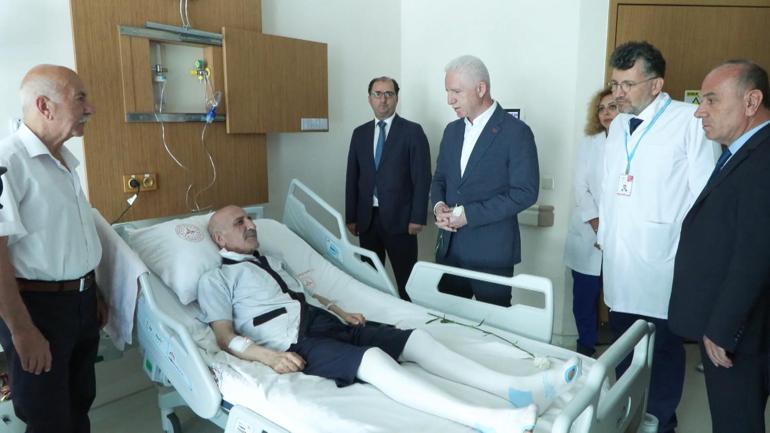 Vali Gül, Sultangazi Haseki Eğitim ve Araştırma Hastanesini ziyaret etti