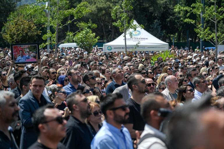 Ferdi Zeyrek, Manisada son yolculuğuna uğurlandı